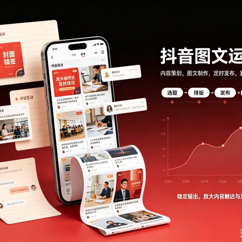 华龙抖音图文代运营服务